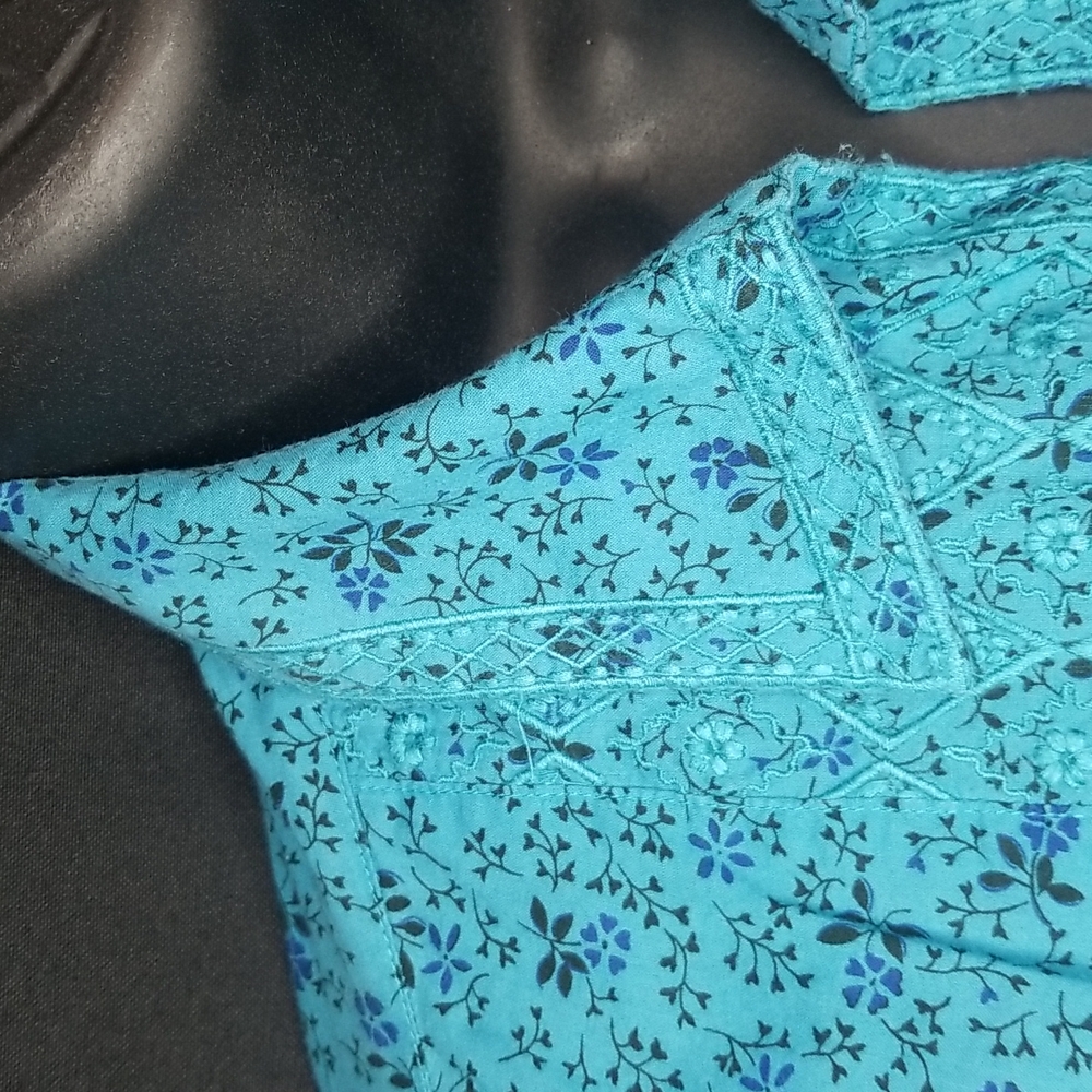 Talbots Long-Sleeve Collared Button-Front Blouse … - image 6